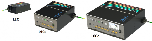 Oxxius L2C, L4Cc, L6Cc Laser Combiners for Oxxius LBX Diode and LCX DPSS Lasers